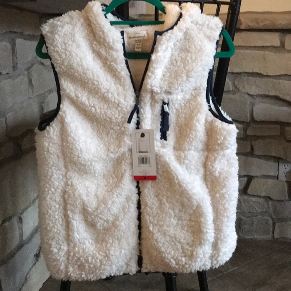 Weatherproof Vintage Jackets & Blazers - Fleece Vest Hoodie NWT